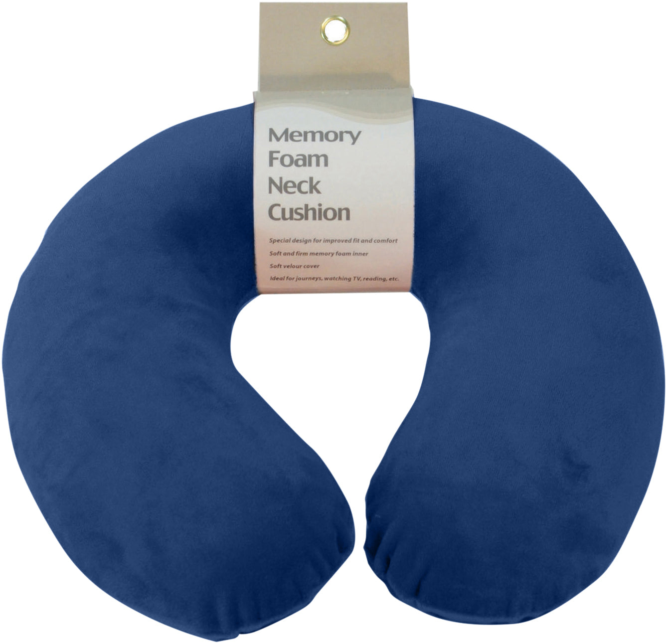 Memory Foam Neck Cushion - Assorted Colours and Designs