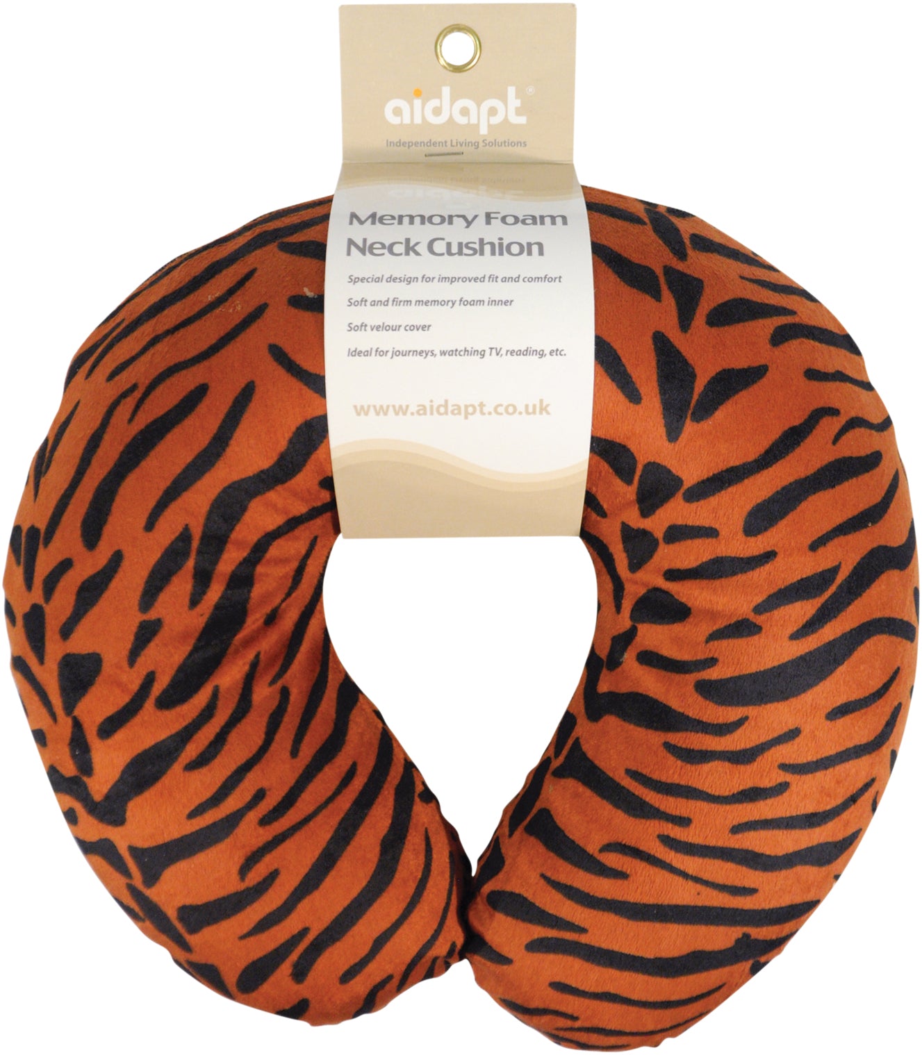 Memory Foam Neck Cushion - Assorted Colours and Designs