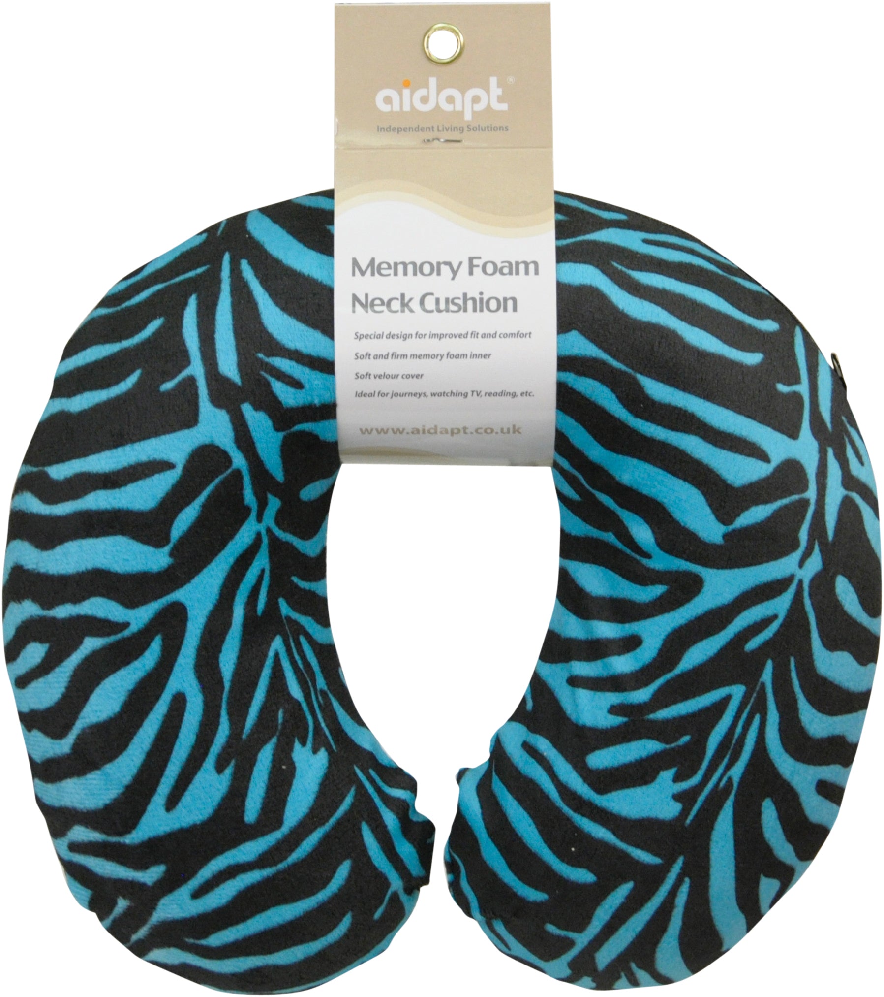 Memory Foam Neck Cushion - Assorted Colours and Designs
