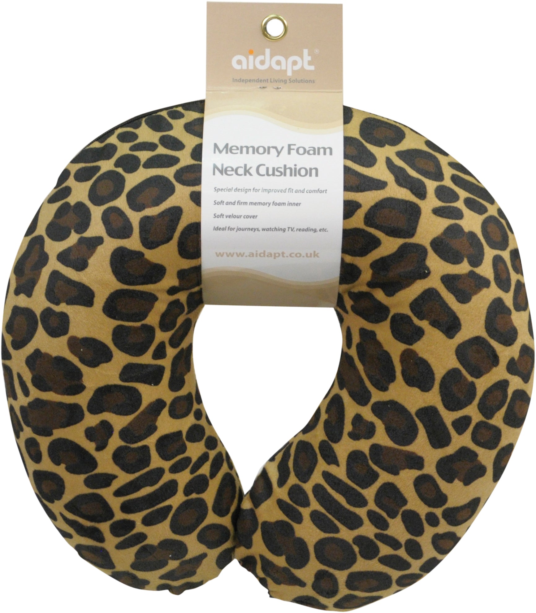 Memory Foam Neck Cushion - Assorted Colours and Designs