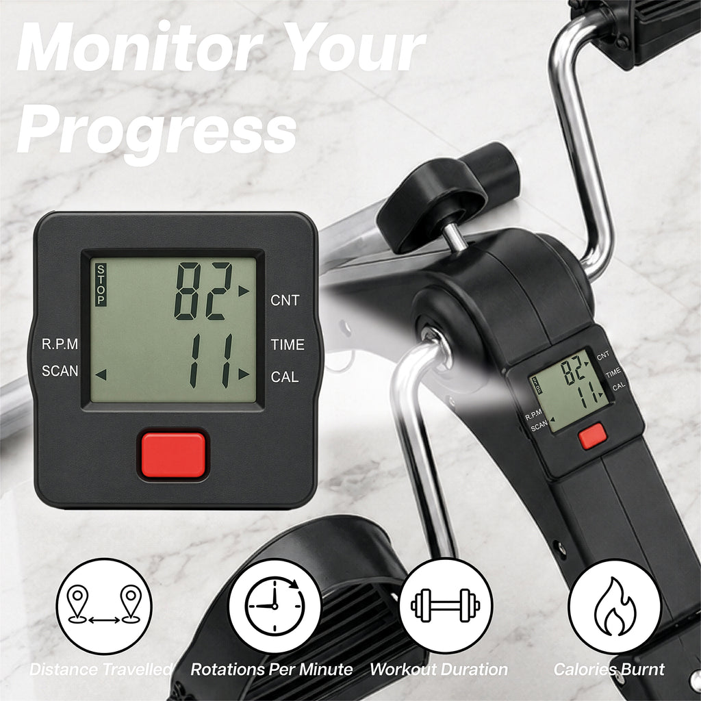 Pedal Legs Exerciser with Digital Display