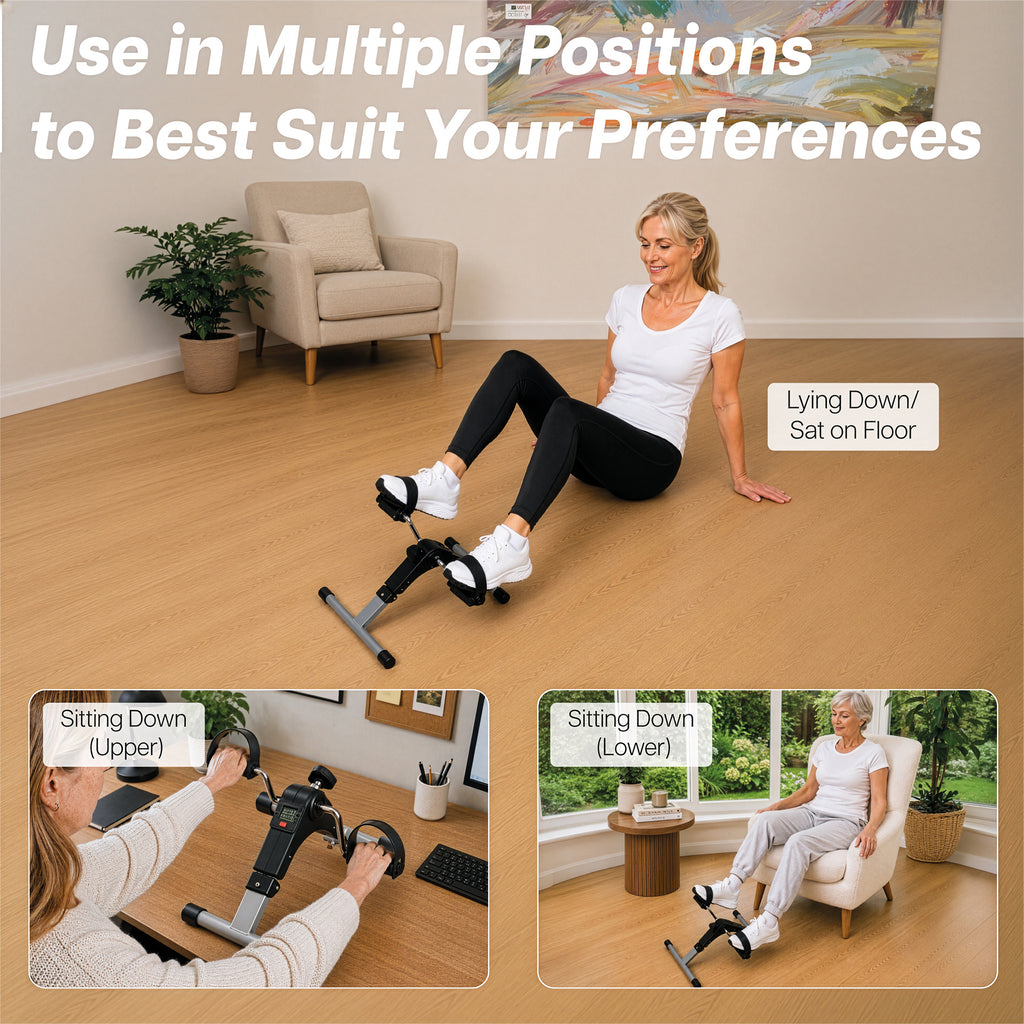 Pedal Legs Exerciser with Digital Display