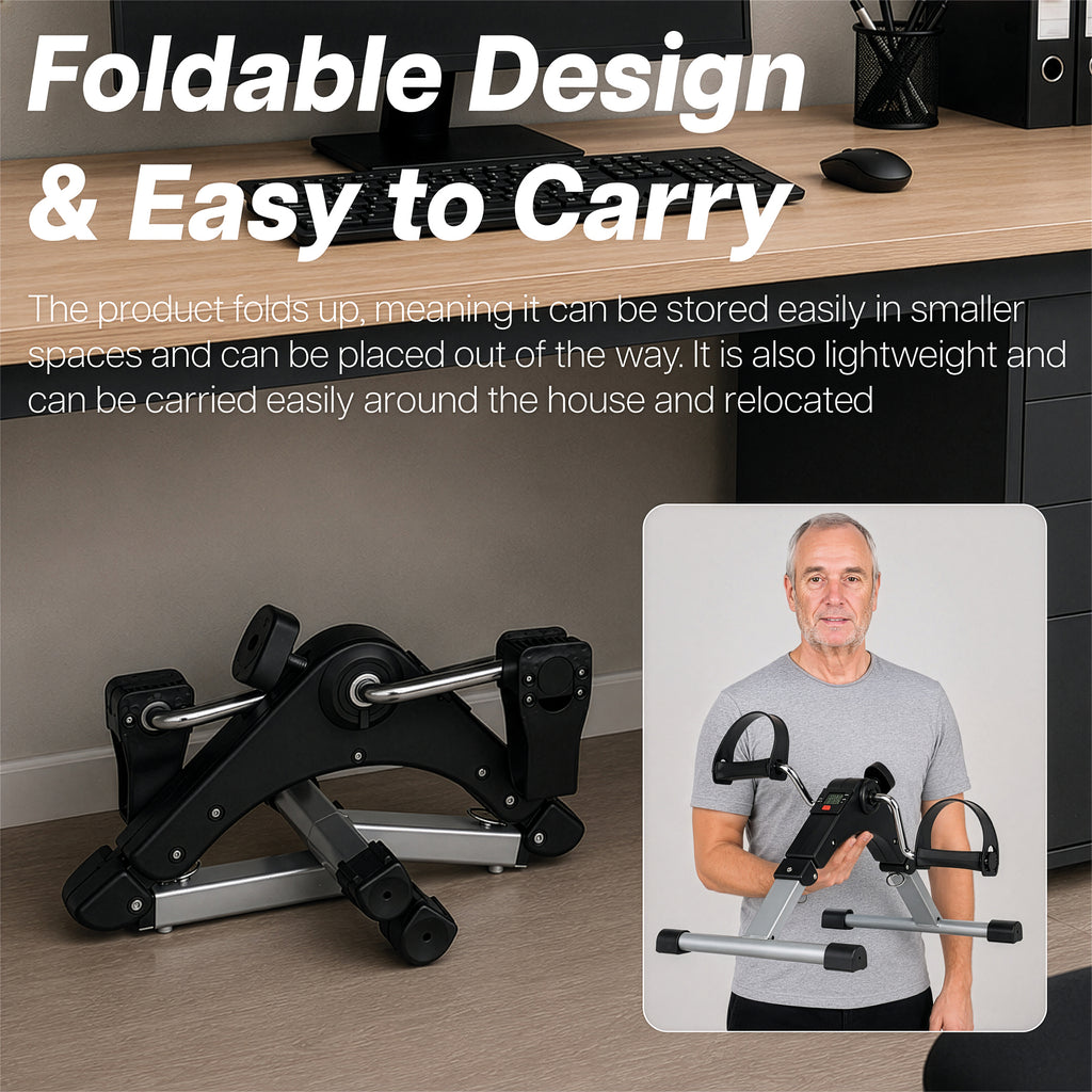 Pedal Legs Exerciser with Digital Display