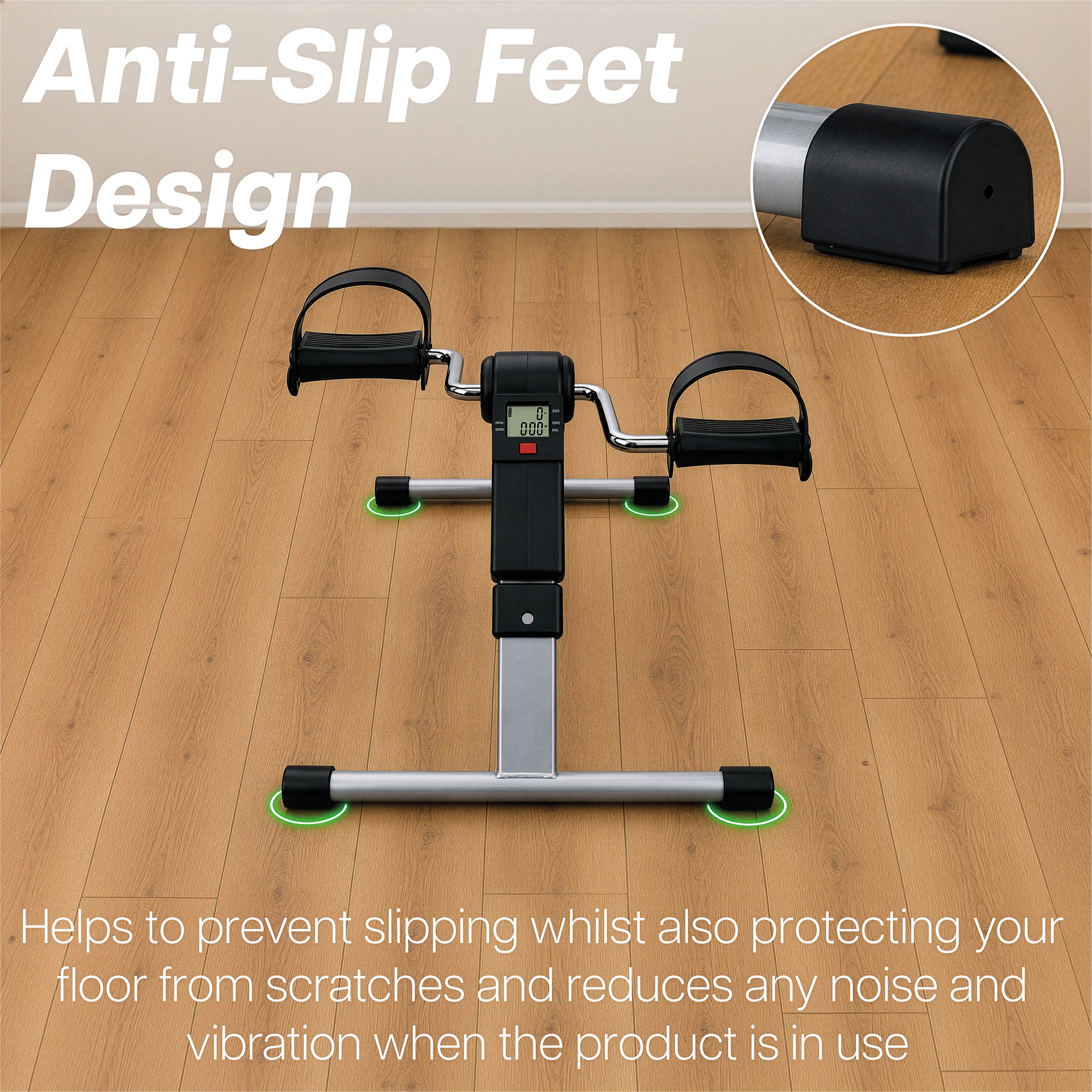 Pedal Legs Exerciser with Digital Display