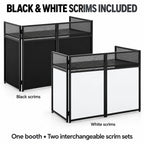 Combi Booth XL System Foldable Stand with Built In Screens